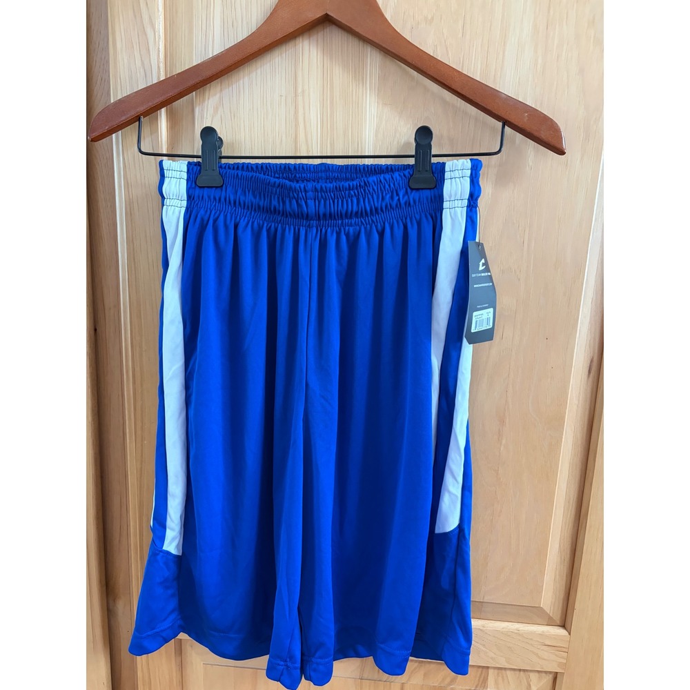 Champro Royal Blue White Athletic Basketball Shorts Youth XL NWT